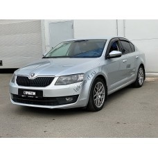 Skoda Octavia A7 2013-2019 - 3 поколение лекало переднее боковое стекло
