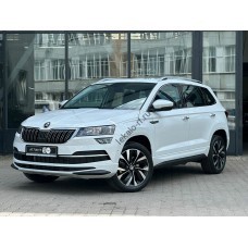 Skoda Karoq 2024 - лекало экрана мультимедиа