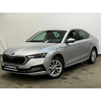 Skoda Octavia 2020-2021 - лекало экрана мультимедиа