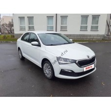 Skoda Rapid 2022 - лекало экрана мультимедиа