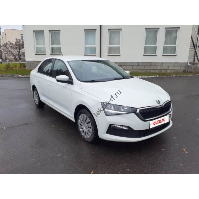 Skoda Rapid 2022 - лекало экрана мультимедиа