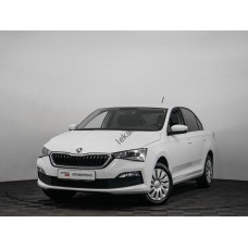 Skoda Rapid 2024 - лекало экрана мультимедиа