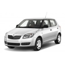 Skoda Fabia 2 поколение, MK2, 5 дв хетчбэк (2007-2015) - лекало на лобовое стекло