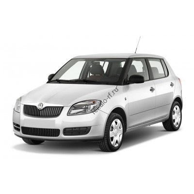 Skoda Fabia 2 поколение, MK2, 5 дв хетчбэк (2007-2015) - лекало на лобовое стекло
