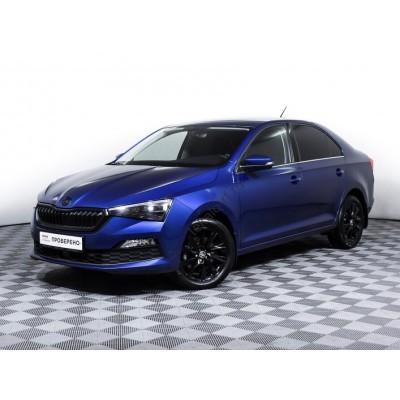 Skoda Rapid 2022 - лекало салона