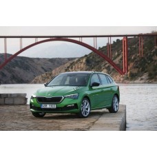 Skoda Scala хэтчбек 5 дв., 1 поколение 2018-2026 - лекало на задние стекла
