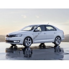 Skoda Rapid 1 поколение 2012-2020 лекало переднее боковое стекло