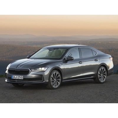 Skoda Superb 4 поколение 3Y 2023-2027 Лекало переднего бокового стекла