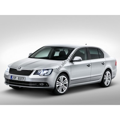 SKODA SUPERB 2013-> лекало для ковриков салона