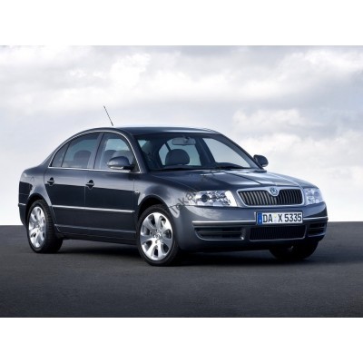 Skoda Superb 2 поколение, лифтбек, 3T (03.2008 - 2015) - лекало на задние стекла