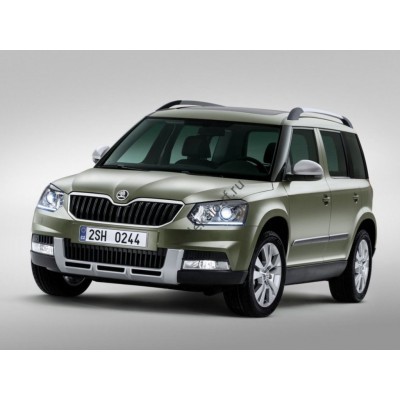 Skoda Yeti (5L7) 2013 - лекало для кузова