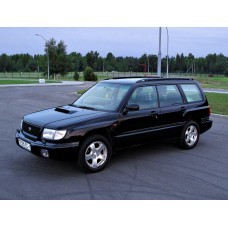 Subaru Forester SF 1999 - лекало для ЕВА ковриков багажника авто