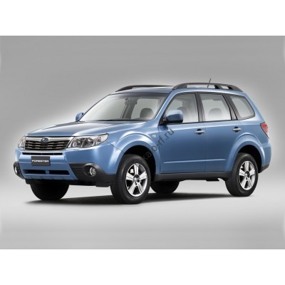 SUBARU FORESTER 2008-2013 лекало для ковриков салона