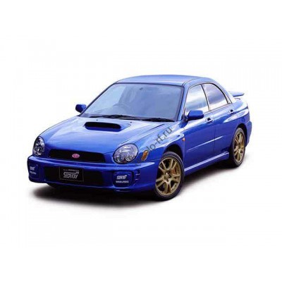 Subaru Impreza II GD, GG (2000-2007) - лекало для ЕВА ковриков салона