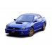 Subaru Impreza II GD, GG (2000-2007) - лекало для ЕВА ковриков салона