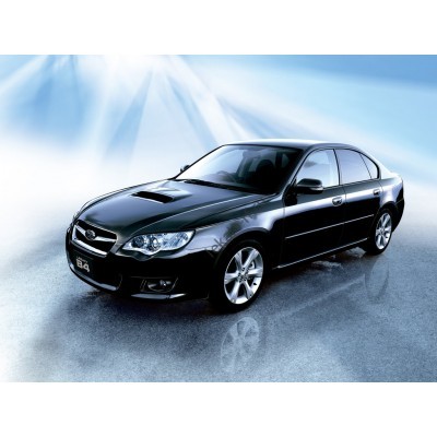 Subaru Legacy B4 седан, 4 поколение, BL (2003 - 04.2009) - лекало на лобовое стекло