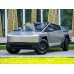 Tesla Cybertruck 2024 - лекало салона