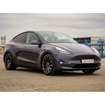 Tesla Model Y 2020 - лекало экрана мультимедиа