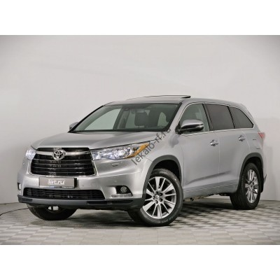 Toyota Highlander (gen3) 2015 - лекало фар