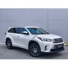 Toyota Highlander 2018 - лекало экрана мультимедиа