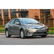 Toyota COROLLA 2017 - лекало экрана мультимедиа