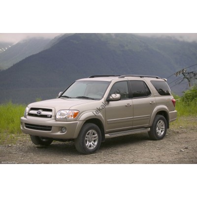 Toyota Sequoia 1 поколение, XK30, XK40 (09.2000 - 2007) Лекало переднего бокового стекла