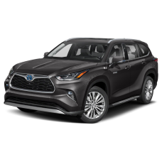 Toyota Highlander Hybrid 2022 полный кузов - лекало для кузова