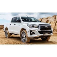 Toyota Hilux Base (2020 to 2021) перед - лекало для кузова