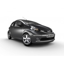 Toyota Aygo 1 поколение, 3 двери 2005-2014 лекало переднее боковое стекло