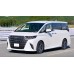 Toyota Alphard Vellfire 2024 - лекало экрана мультимедиа