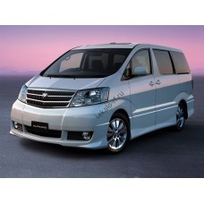 Toyota Alphard 2002-2008 лекало переднее боковое стекло