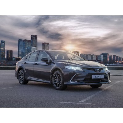 Toyota Camry (2021) - лекало салона