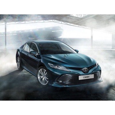 Toyota Camry (2018) - лекало салона