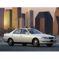 Toyota Chaser X100 (1996-2001) салон, правый руль - лекало для ЕВА ковриков салона