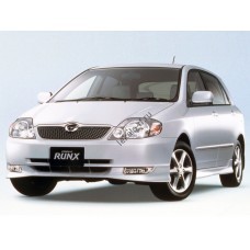 Toyota Corolla Runx 2001-2006 лекало переднее боковое стекло