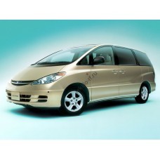 Toyota Estima 2000-2005 лекало переднее боковое стекло