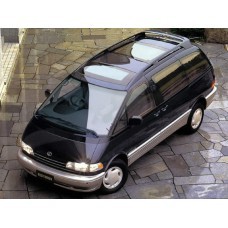 Toyota Estima 1990-1999 лекало переднее боковое стекло