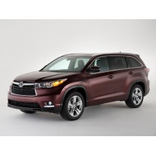 Toyota Highlander III (2014->) - лекало для ЕВА ковриков салона