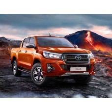 Toyota Hilux (2019) - лекало салона