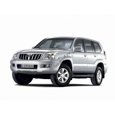 Toyota Land Cruiser Prado (2002-2009) - лекало для ЕВА ковриков салона