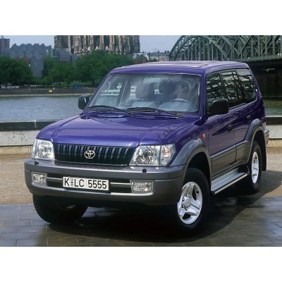 Toyota Land Cruiser Prado 90 (1996-2002) - лекало для ЕВА ковриков салона