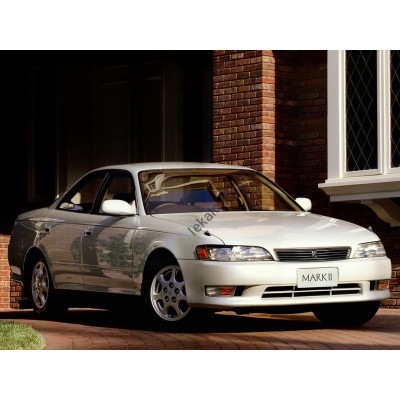 Toyota Mark II GX90 (1992-1996) салон, правый руль - лекало для ЕВА ковриков салона