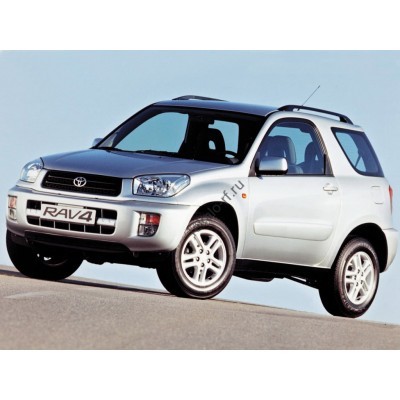 Toyota RAV4 II (2000-2005) - лекало для ЕВА ковриков салона