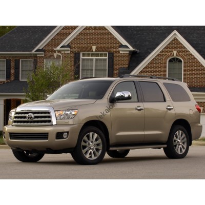 Toyota Sequoia 2 поколение 2007-2020 - лекало на задние стекла