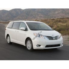 Toyota Sienna 3 поколение, XL30 (01.2010 - 05.2020) - лекало на задние стекла