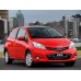 Toyota Yaris 3 поколение, XP130 - 3- (12.2010 - 2017) - лекало на задние стекла