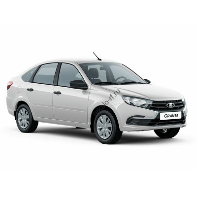 Ваз Гранта - лифтбэк - лекало на задние стекла