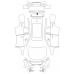 Volga K40 2026 полный кузов - лекало для кузова