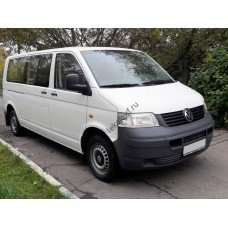Volkswagen Transporter, минивэн, 5 поколение, T5 2002-2015 - лекало на задние стекла
