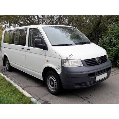 Volkswagen Transporter, минивэн, 5 поколение, T5 2002-2015 - лекало на задние стекла